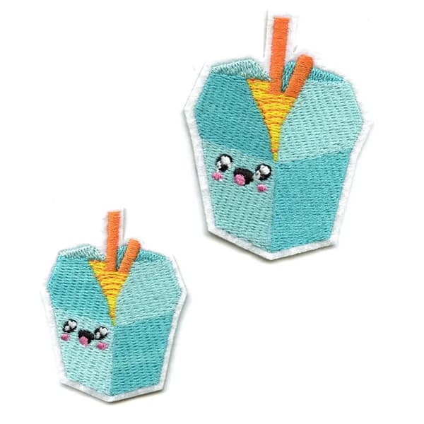 Kawaii Chinese Take Out Embroidered Patch