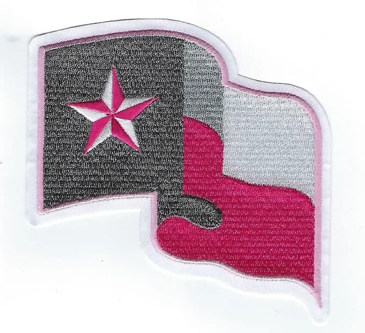 Texas Rangers Mothers Day Pink Sleeve Patch