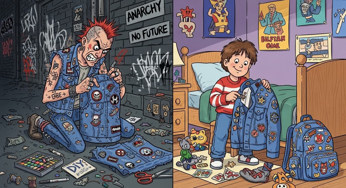 1970s to 1980s: Punk Culture & DIY Fashion