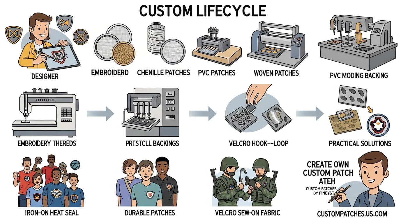 How Custom Patches are Made