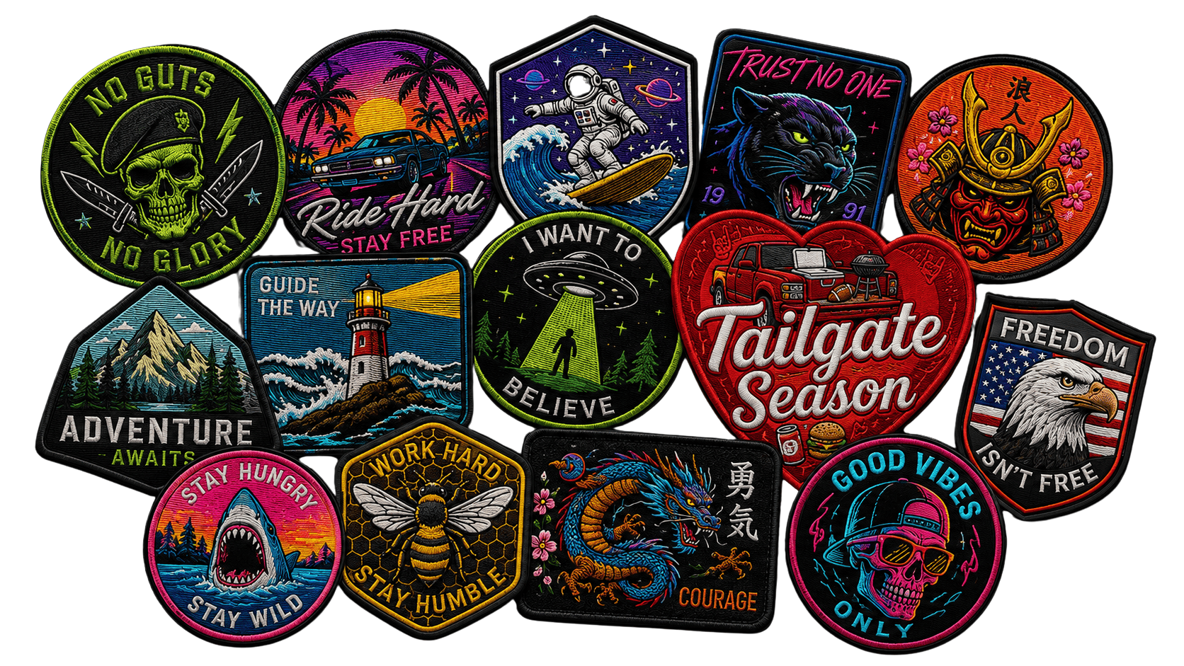 Custom Patches Factory-Direct Since 2013