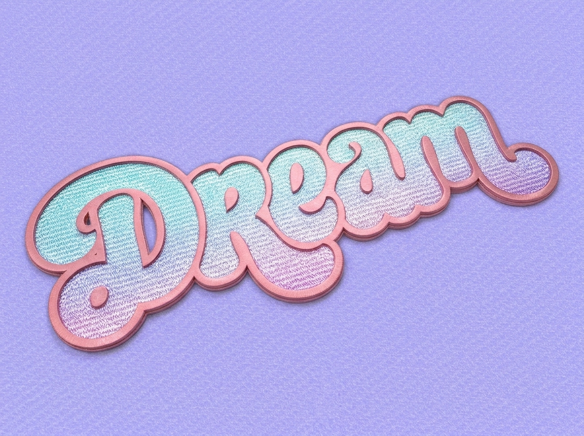 Custom chenille patch for youth sports league jacket