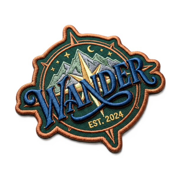 3D Embroidered Patches