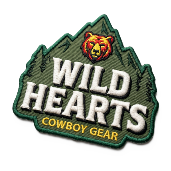 3D Embroidered Patches